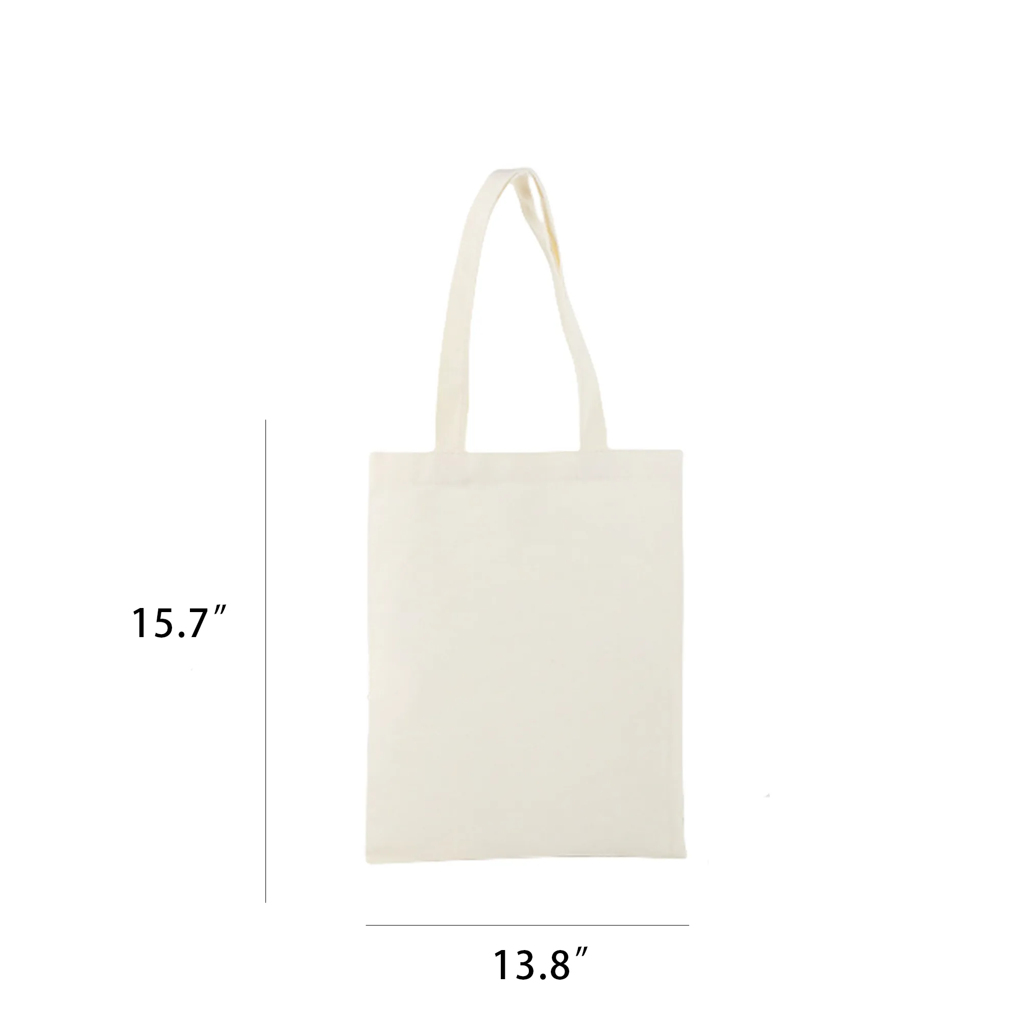 Natural Canvas Tote Bag, custom tote bag with logo imprint 1