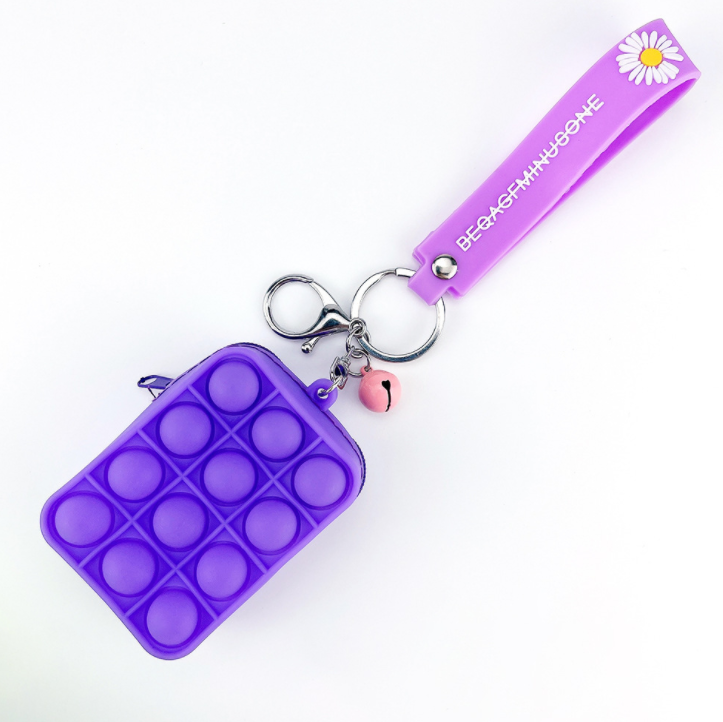 Simple Dimple Fidget Toys Silicone Stress Relief keychain 13