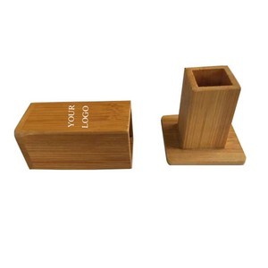 Bamboo Toothpick Holder Box 12