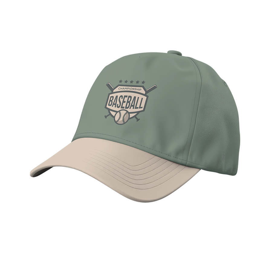 Premium Stock 2-Tone Cotton Canvas 6-Panel Unstructured Cap 4