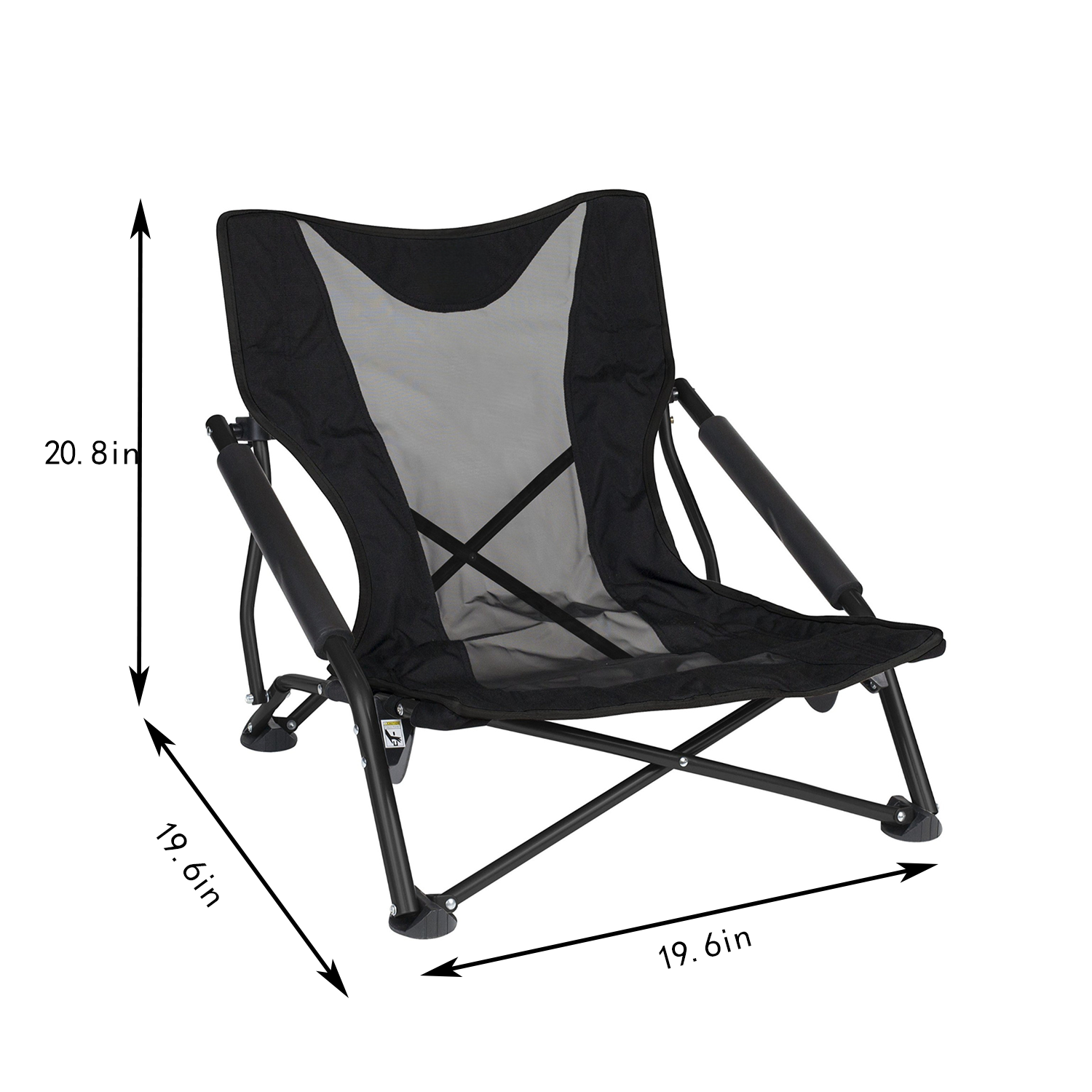 Aluminum Frame Oxford Folding Beach Chair 5