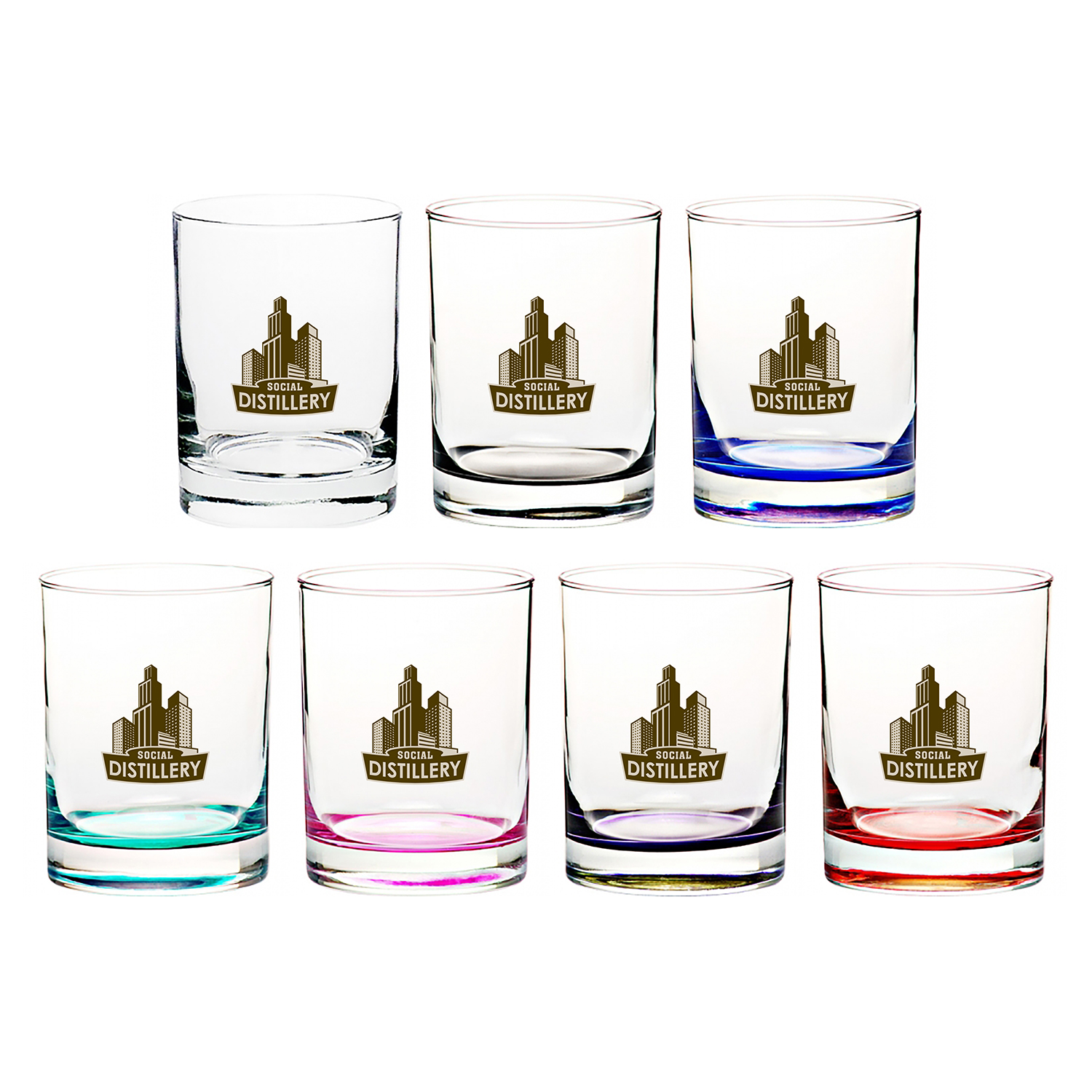 13.5 oz. Libbey ® Heavy Base Whiskey Rocks Glasses 2