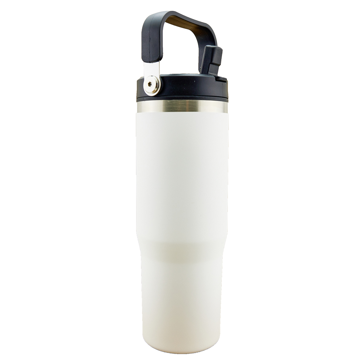 Glacier 30 Oz. Hybrid Travel Tumbler w/Handle & Straw 13