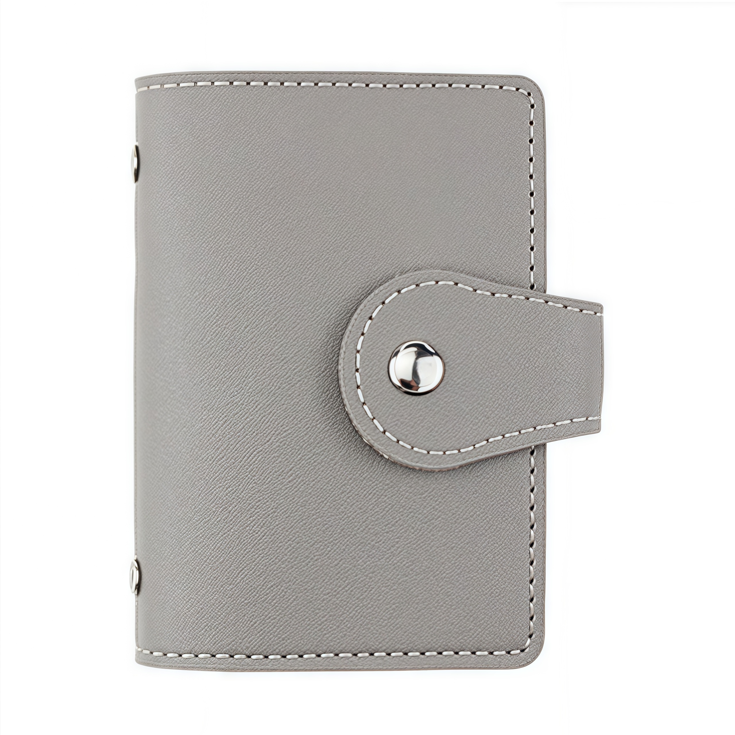 Custom Logo 26-Card Holder Mini PU Leather Card Wallet 5