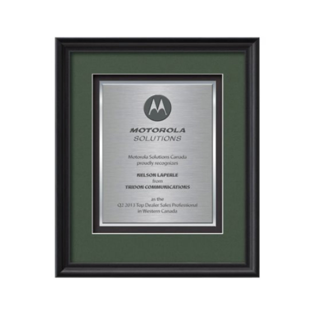 Raven Certificate TexEtch - Black 2