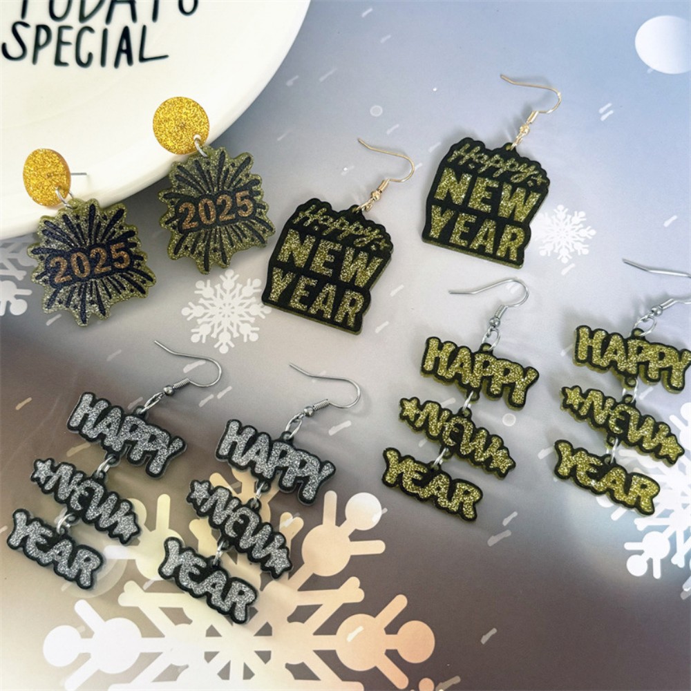 HAPPY NEW YEAR Earrings 6