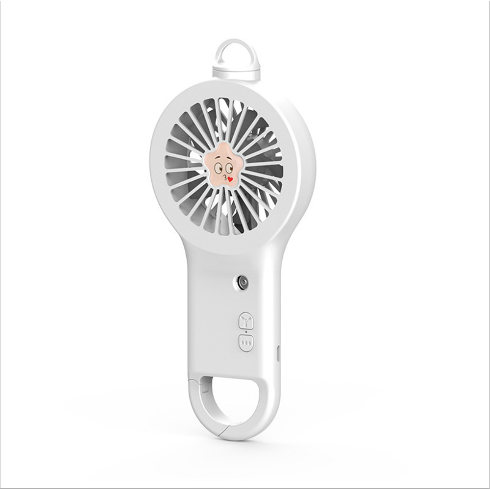 Handheld Misting Fan With Carabiner Keychain 5