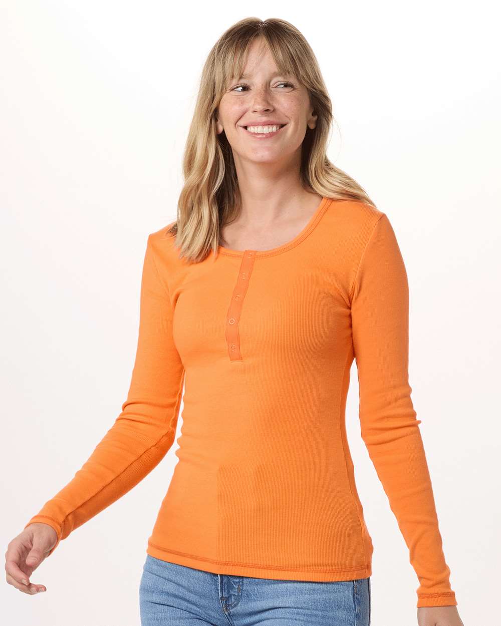 Women's Harper Long Sleeve Henley - BW2402 50