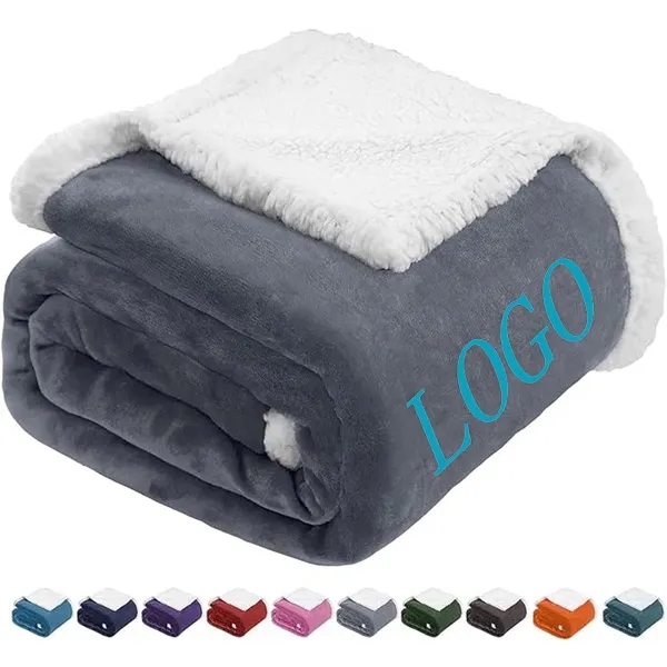 Soft Fluffy Flannel Plush Blanket 1