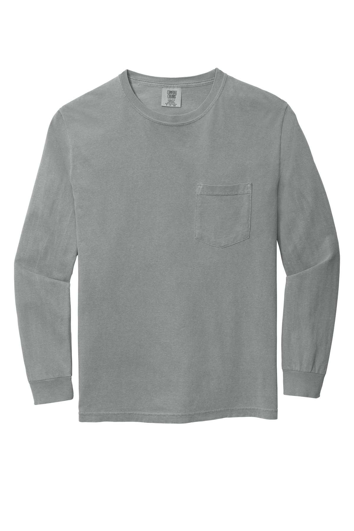 COMFORT COLORS Heavyweight Ring Spun Long Sleeve Pocket Tee. 4410 133
