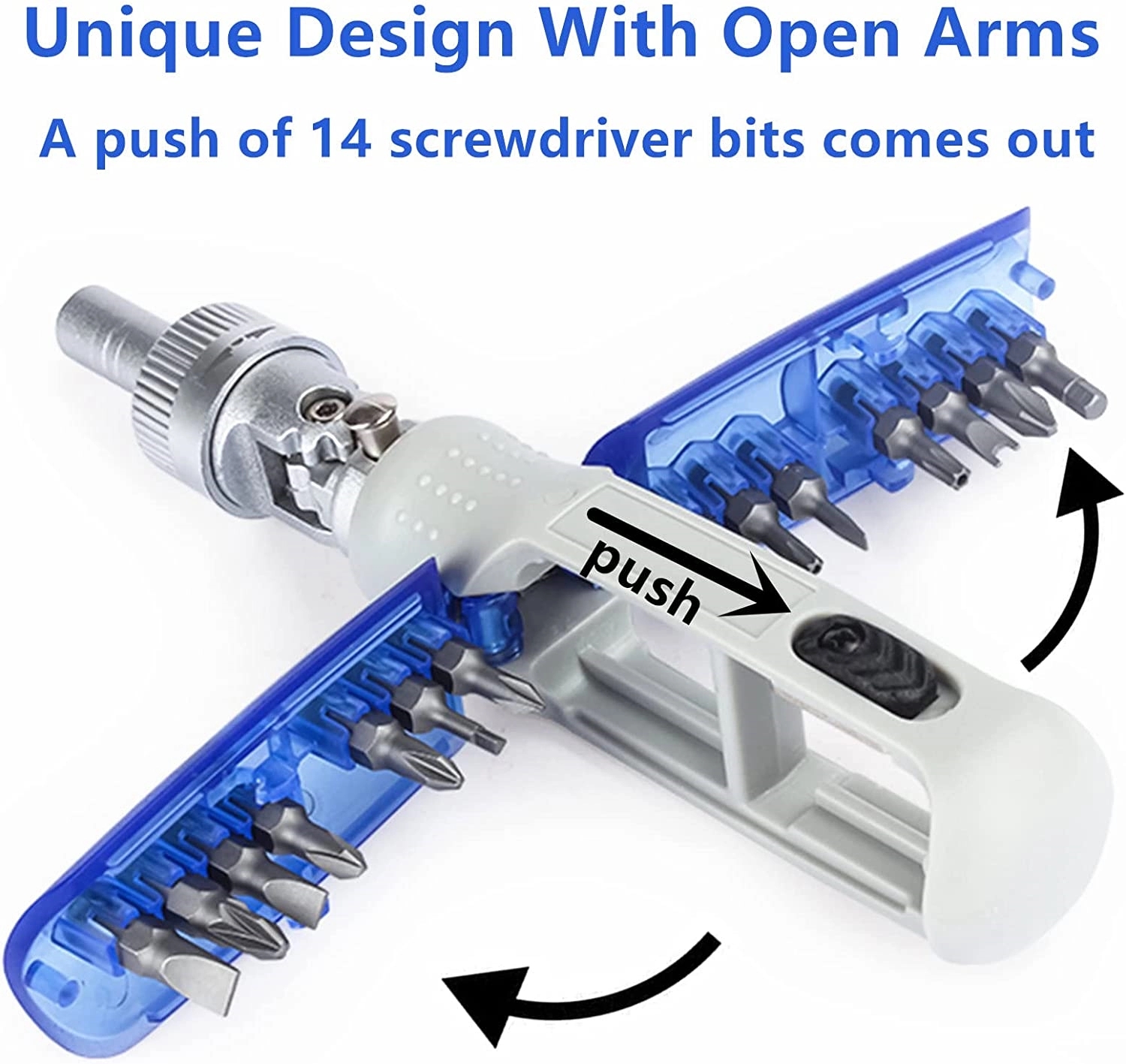 14 In 1 Ratcheting Multitool Screwdriver 4