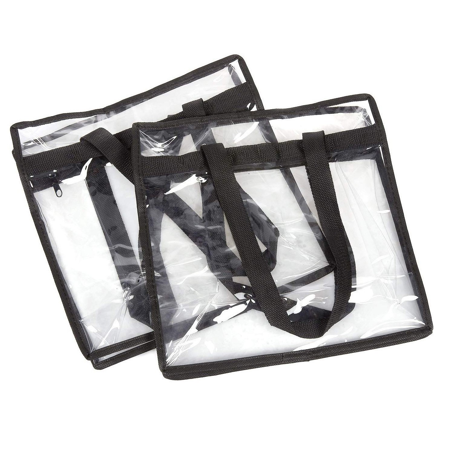 Transparent PVC handbag