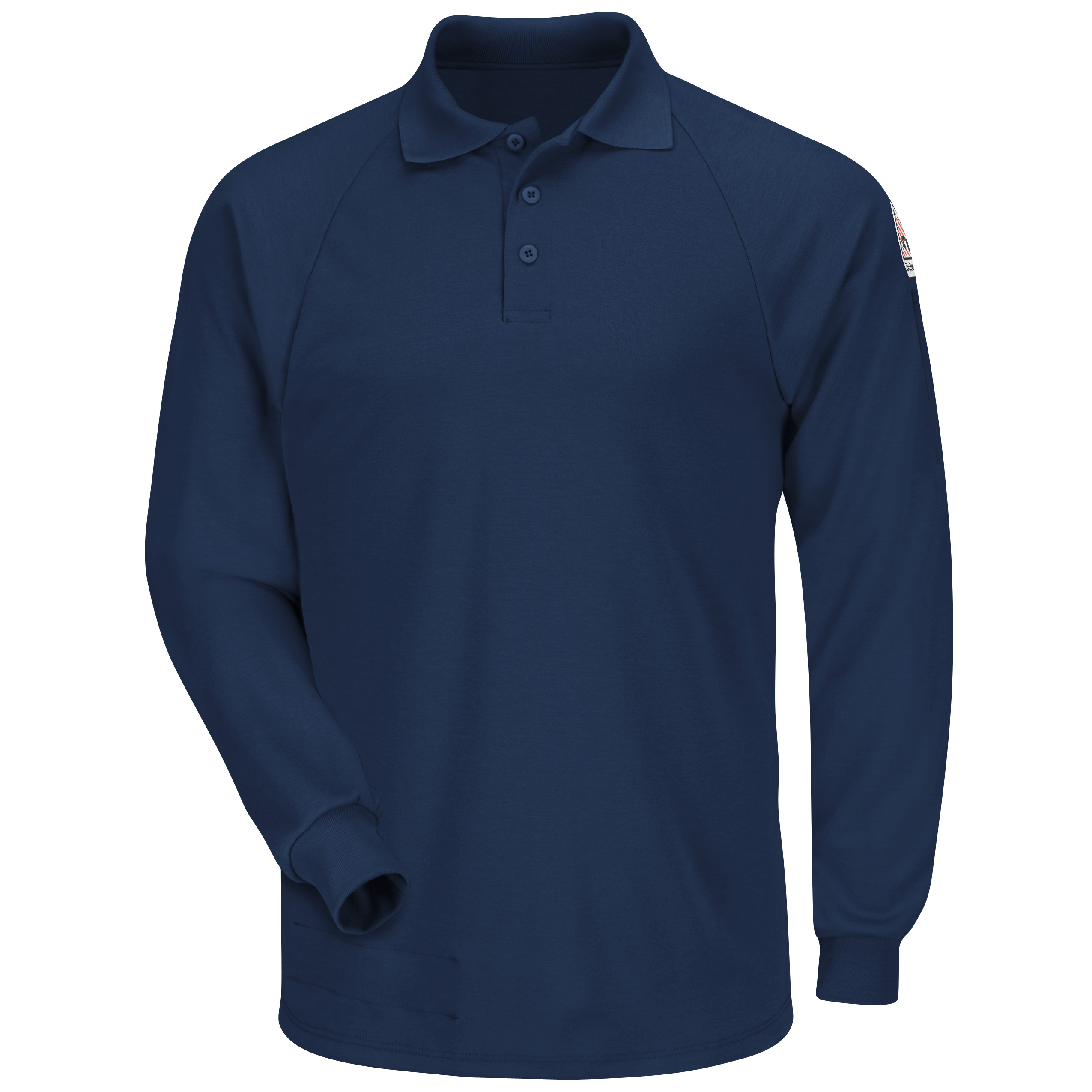 Bulwark® Men's Classic Lightweight FR Long Sleeve Polo 4