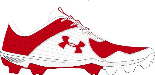 Boys' UA Leadoff Low RM Jr. Baseball Cleats 3