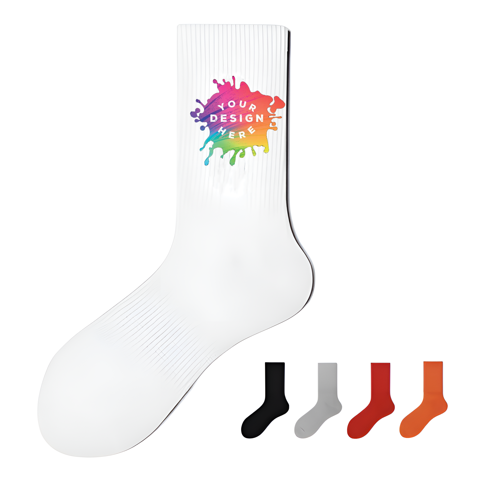 Full Color Cotton Socks 2