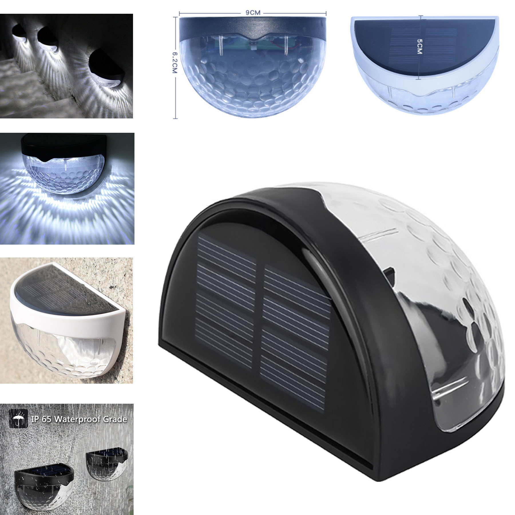 Outdoor Steps Stairs Garden Waterproof Solar Led Light 1