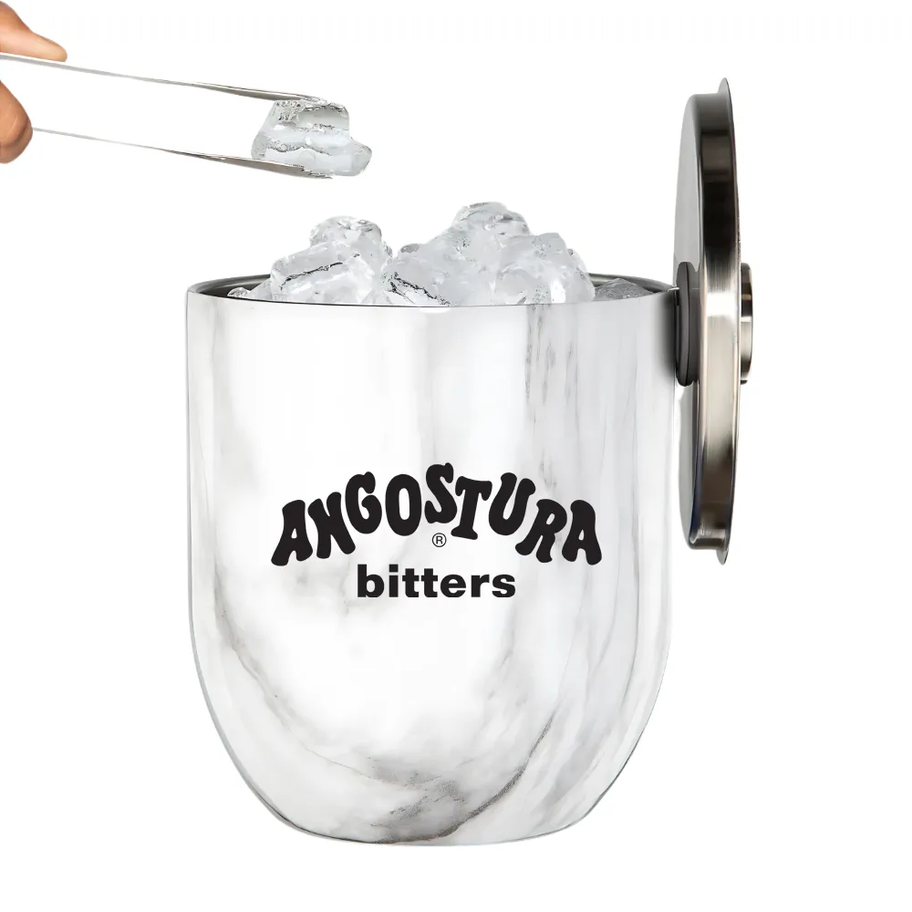 3L Insulated Ice Bucket with Lid and Tongs 7