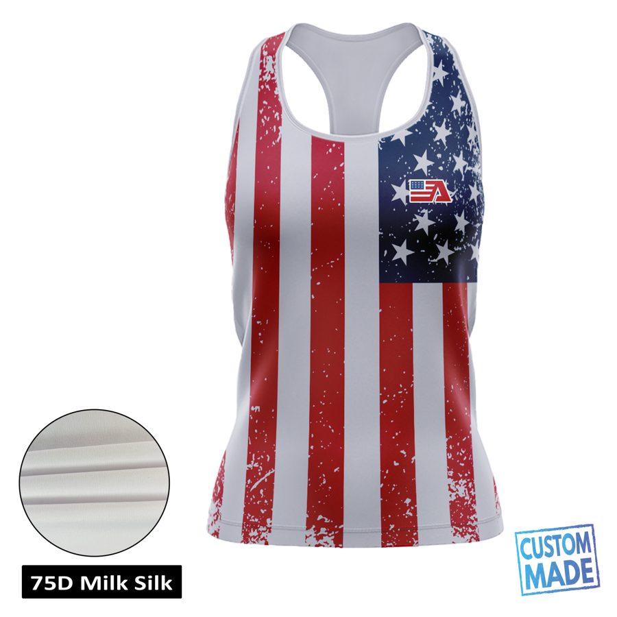 Women's Sublimation Racerback Tank Top - Spandex Interlock 2