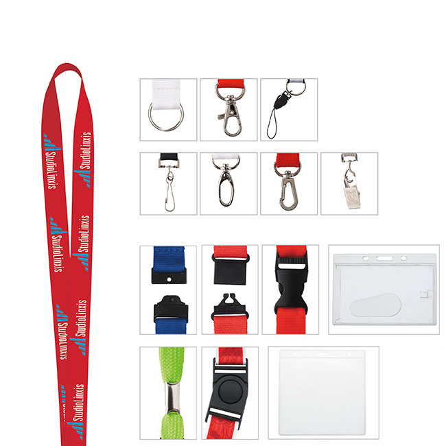 Universal Source® 5/8" Polyester Woven Lanyard 6