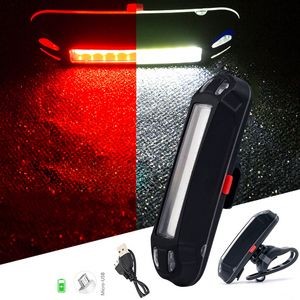 Compact White LED Bike Light With Rechargeable Multiple Lighting Modes 4