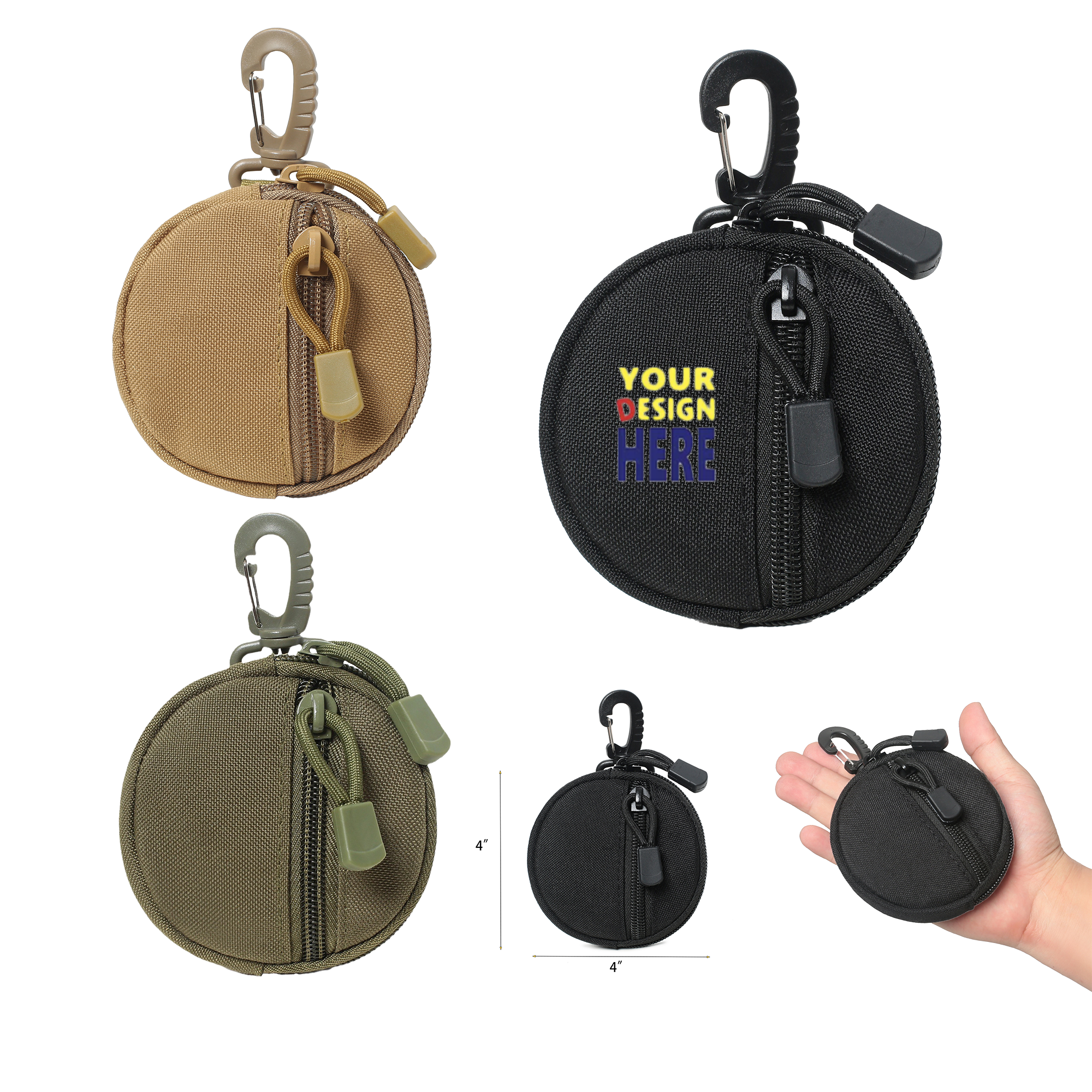 Multifunctional Round Hanging Bag 1