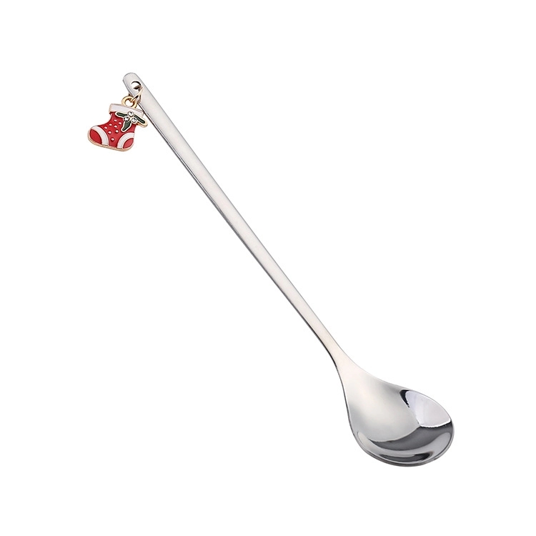 Christmas Stainless Steel Coffee Spoons Set 12