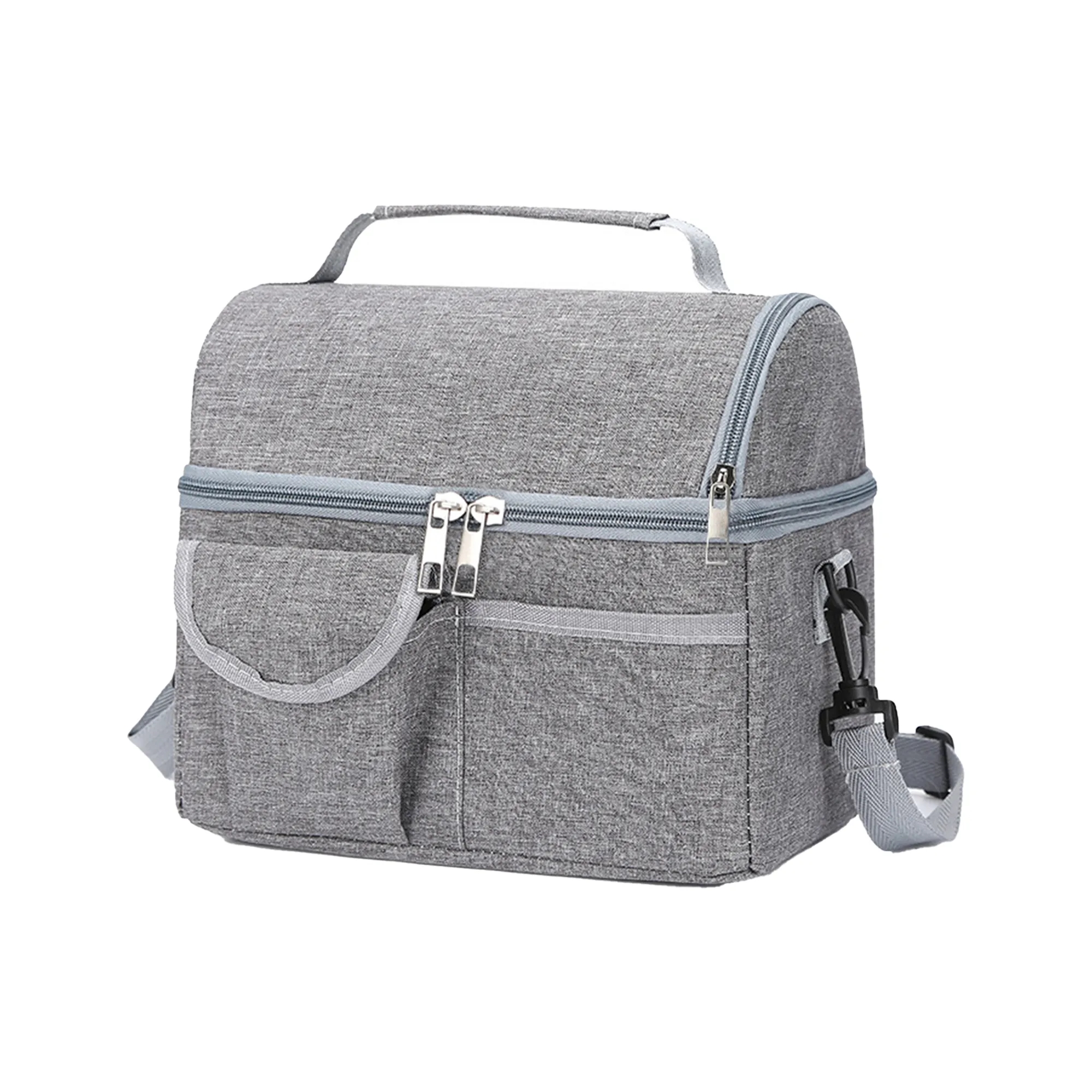 Large Double-Layer Aluminum Foil Insulated Tote Bag 3