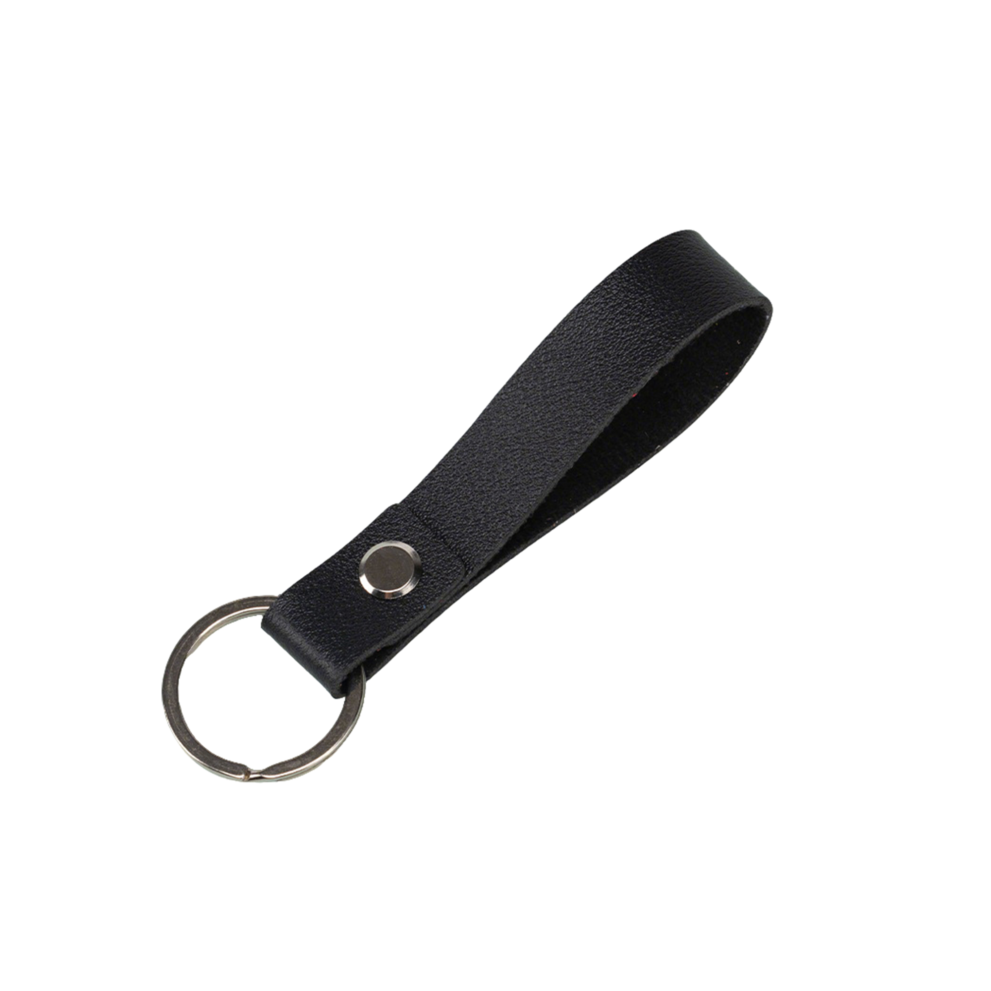 Polyurethane Leather Keychain With Metal Clip 3