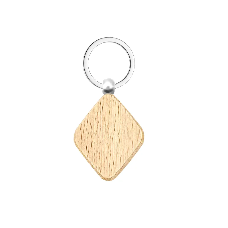 Durable Beech Wood Keychain for Everyday Use 6