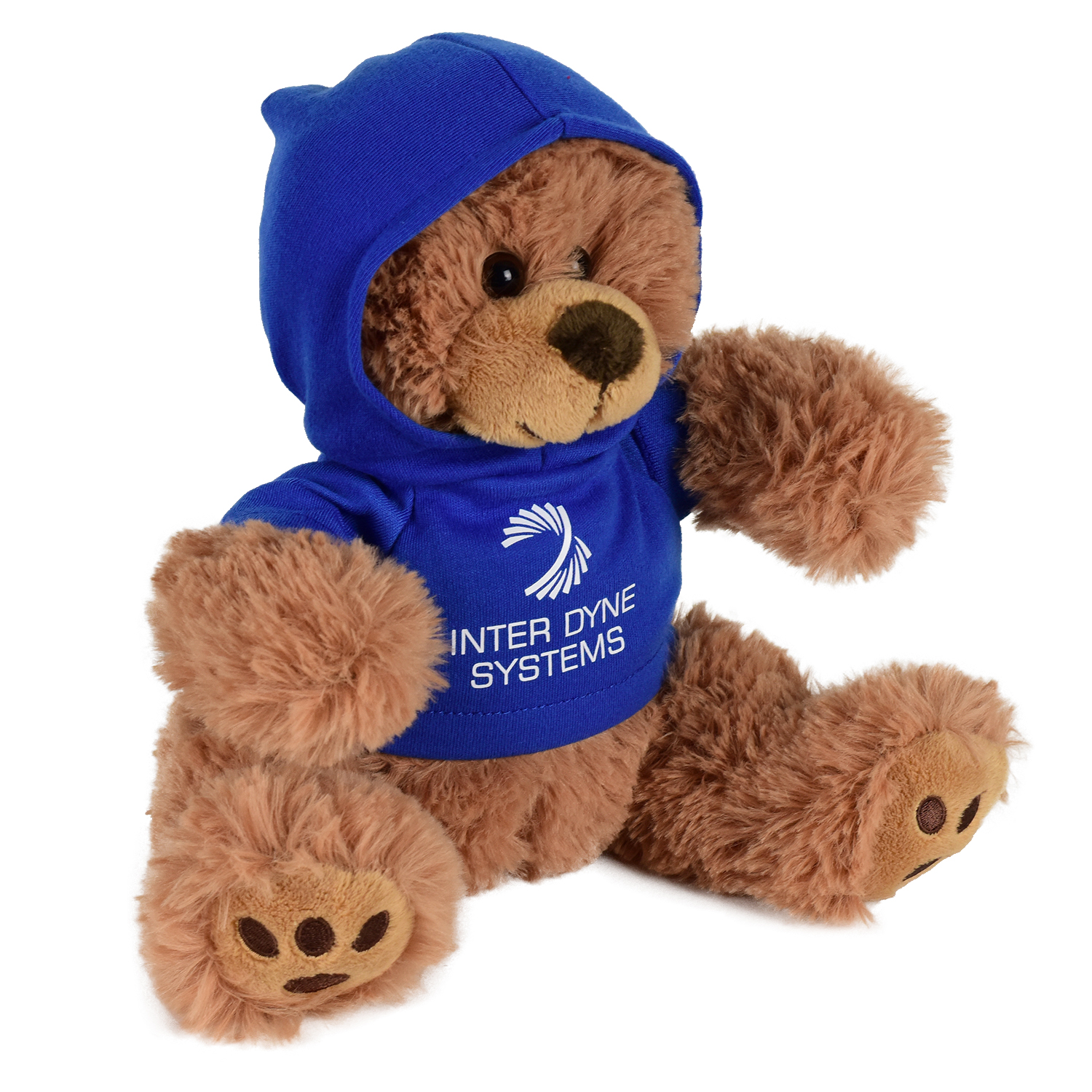 Plush Bear w/ Embroidered Paws and Hoodie 22