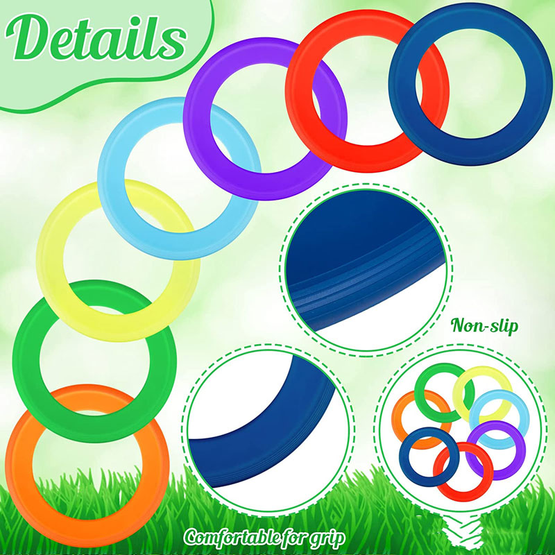 Plastic Promo Flying Zing Rings Frisbees 7