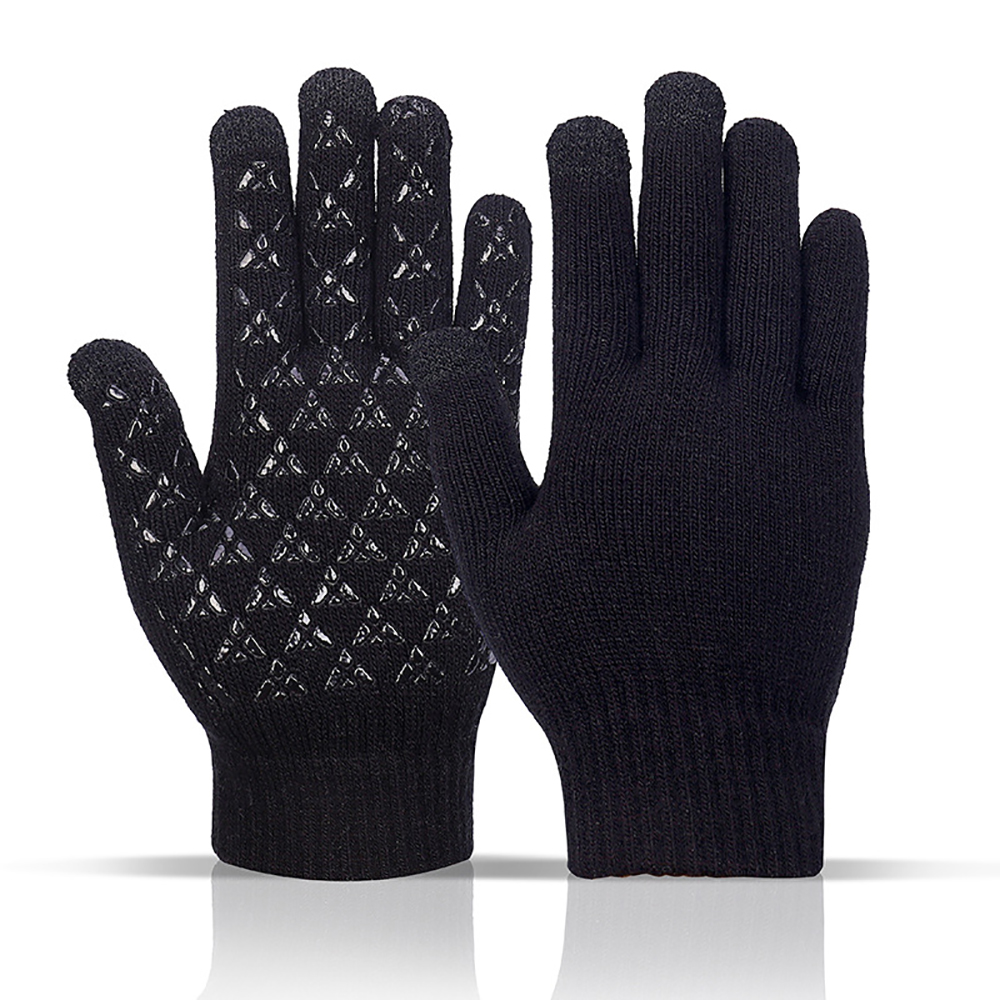 Thickened Touch-screen Knitted Gloves 5