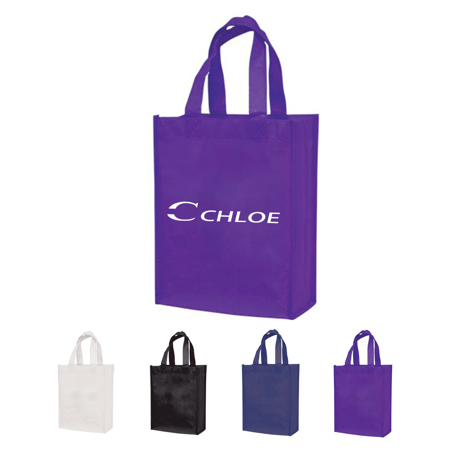 Small Laminated Tote Bag 1