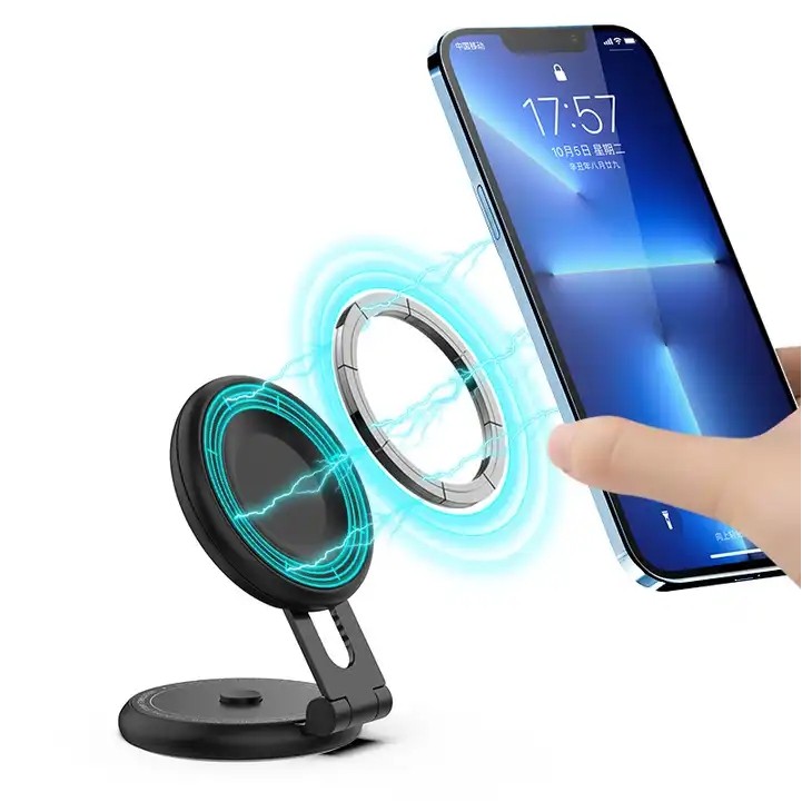 Wireless Charger Car Phone Mount Air Vent Clip Cellphone Stand 3
