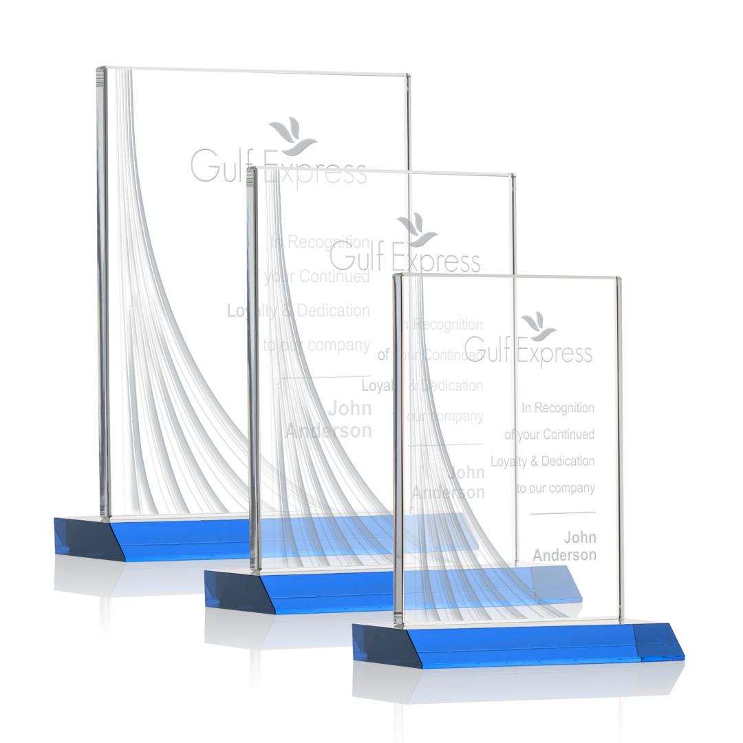 Leighton Liquid Crystal™ Award - Sky Blue 4