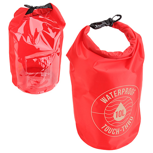 10-Liter Waterproof Gear Bag With Touch-Thru Pouch 1