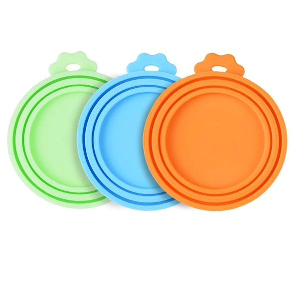 Safe Silicone Pet Can Food Lids 3