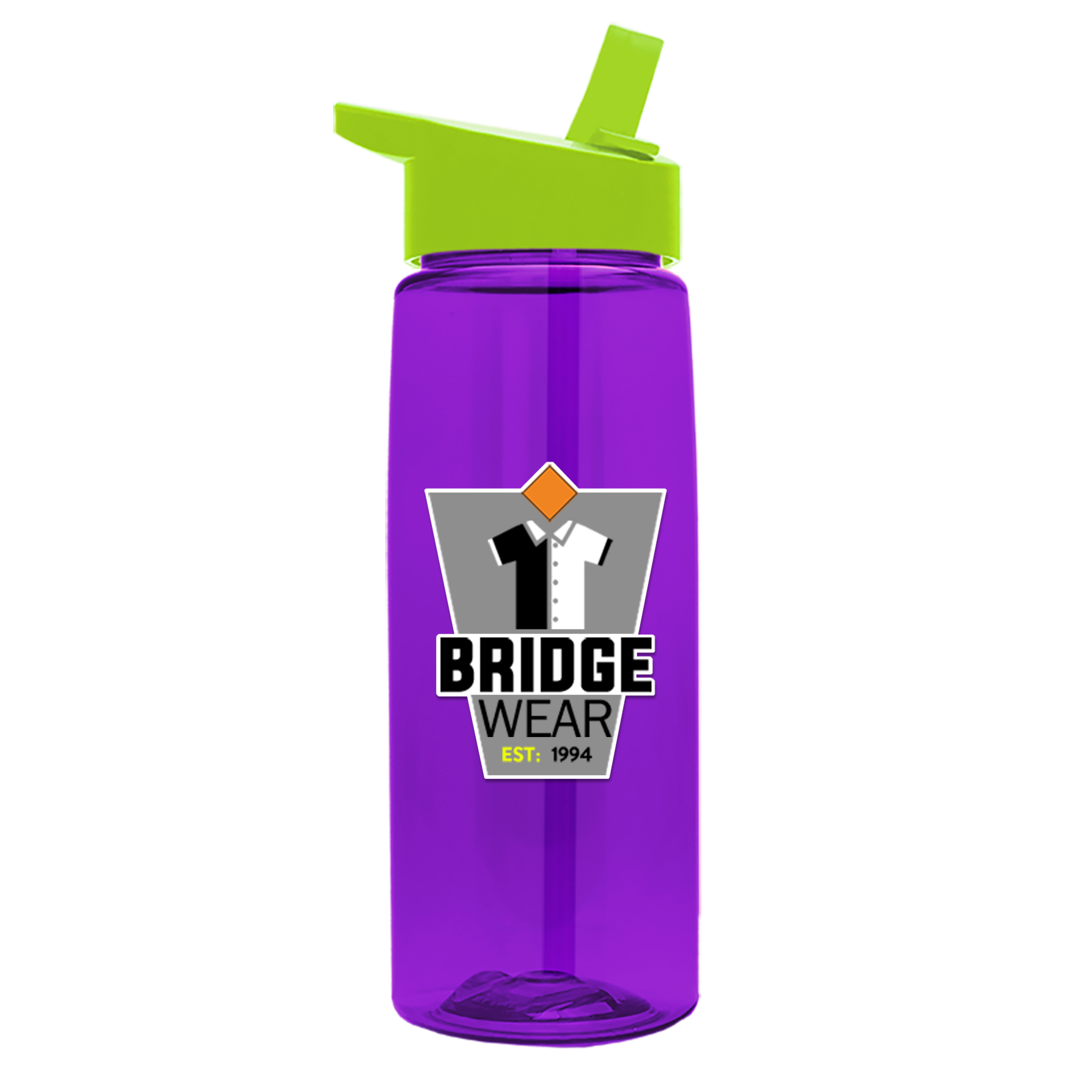 Garyline® Flair Tritan® Bottle with Flip-Straw Lid - 26 oz. 177