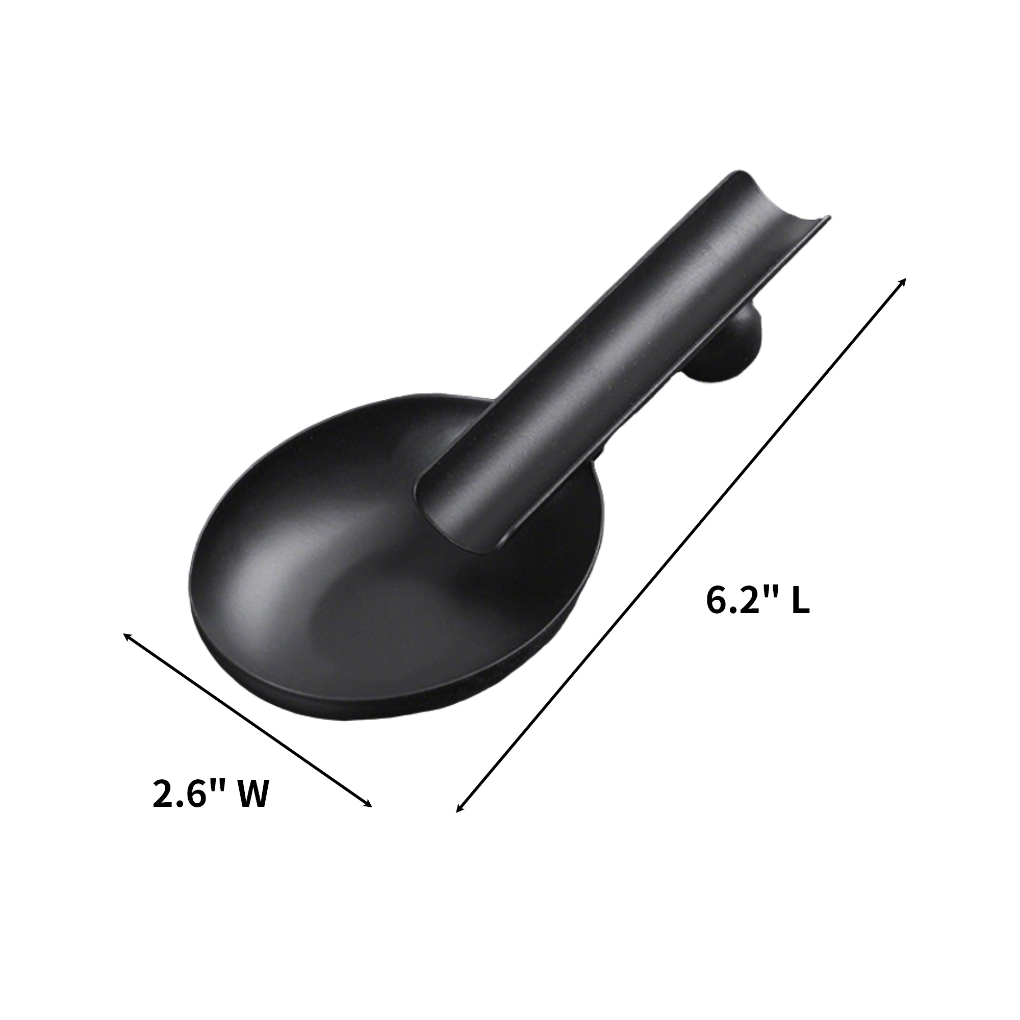 Stainless Steel Cigar Ashtray Spoon Shape 6.2 x 2.6 x 1.2" 5