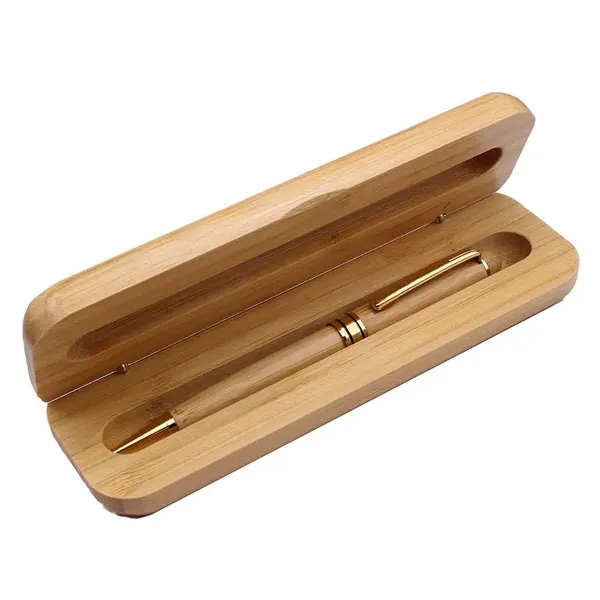 Luxury Gift Bamboo Ballpoint Pen Sets 3