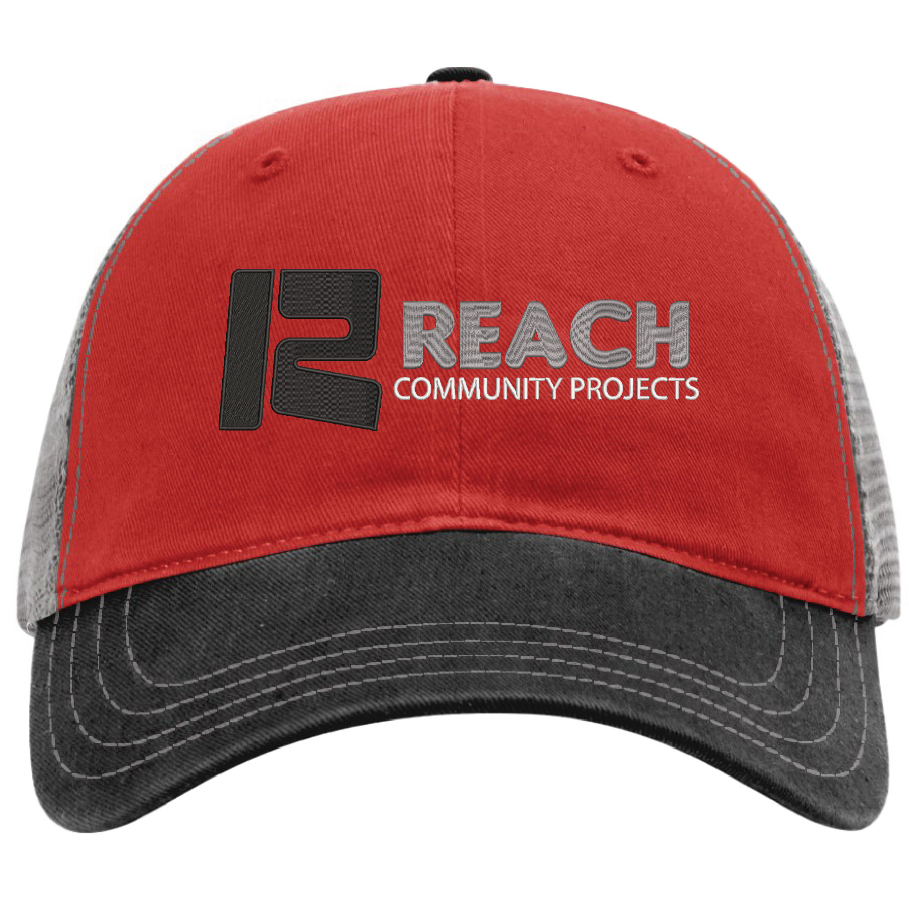 Richardson Garment Washed Snapback Trucker Cap