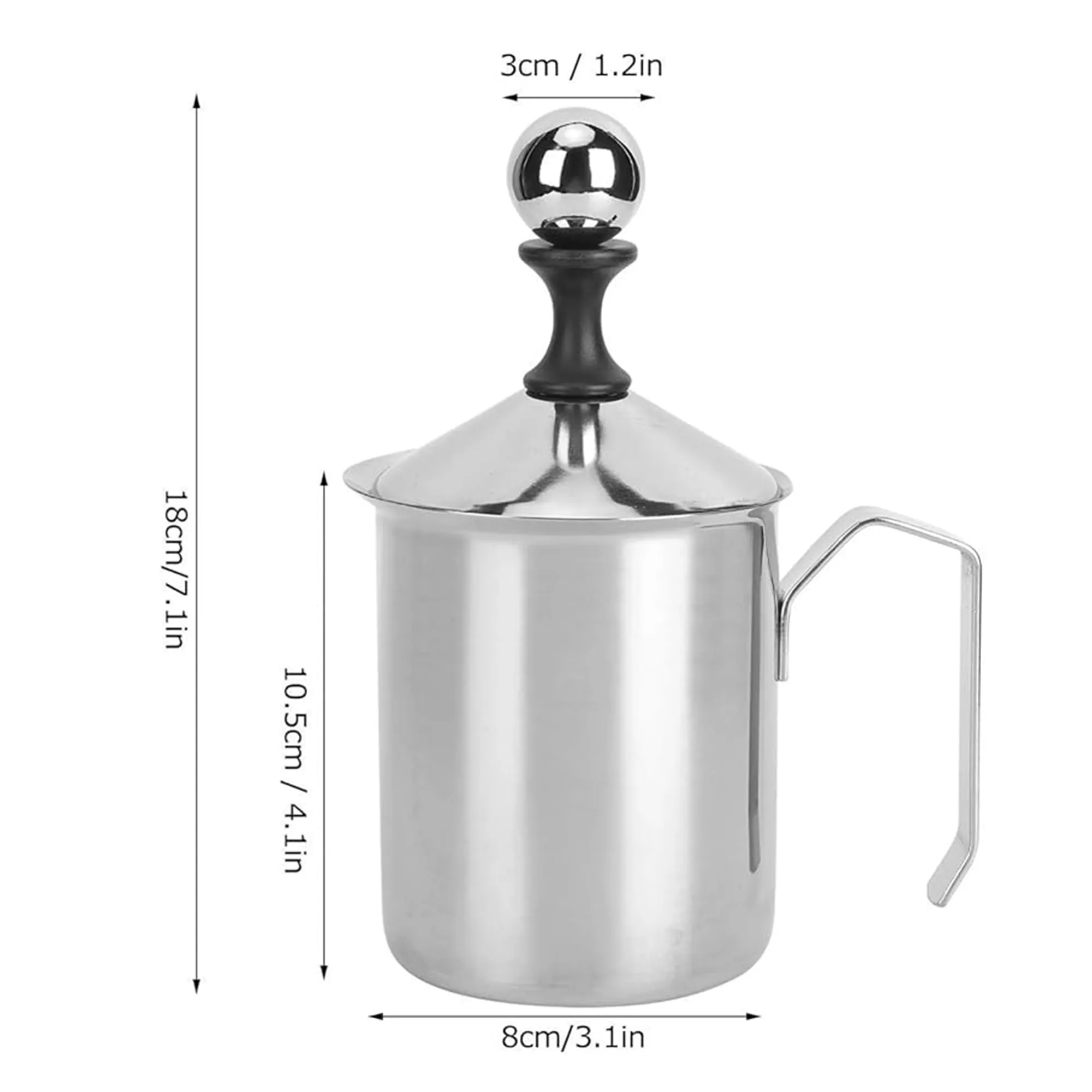 stainless steel coffee Milk foam machine 3