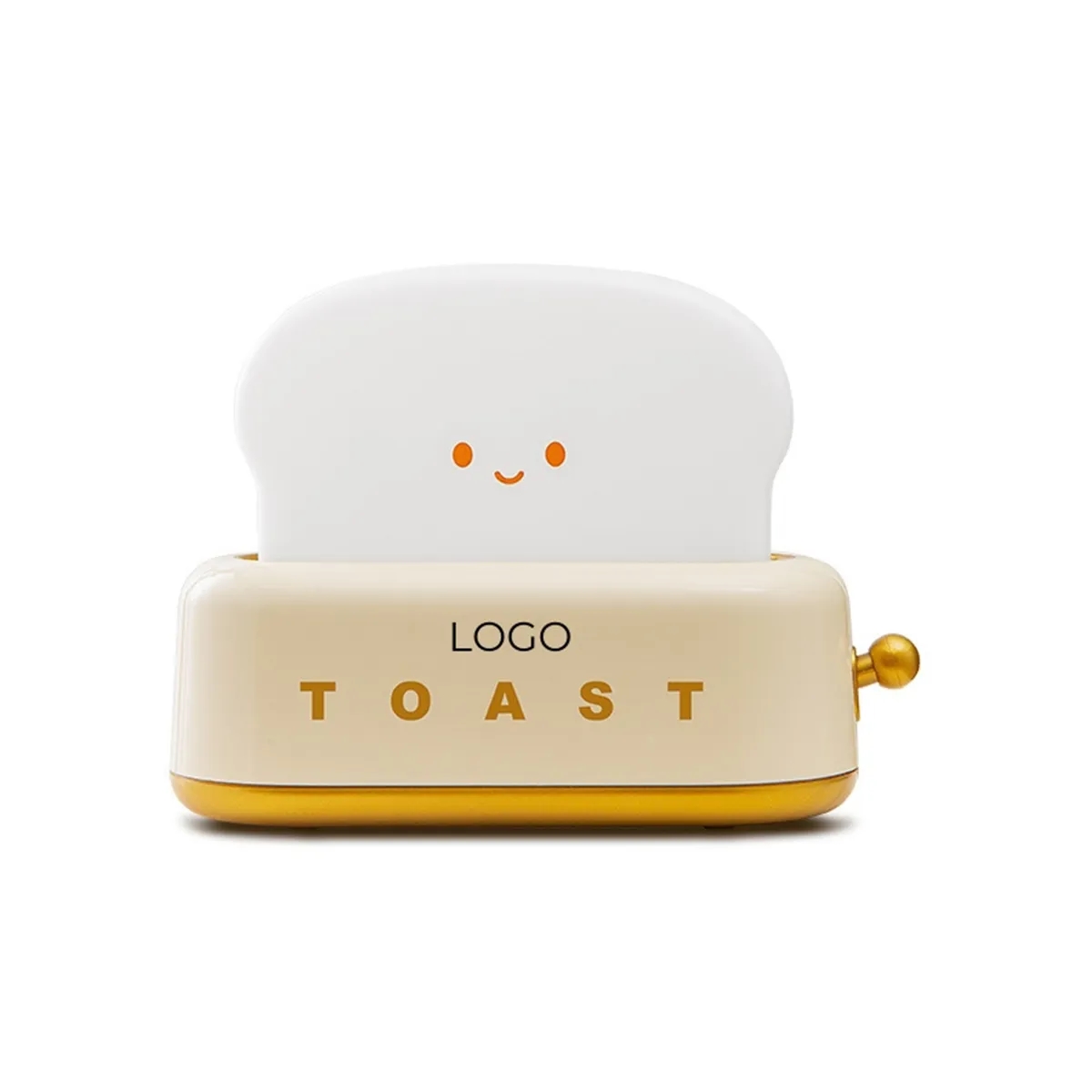 Cute Desk Decor Toaster Lamp Kawaii Night Light 2