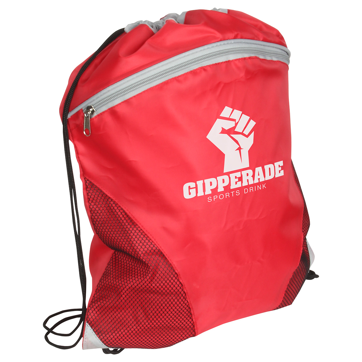 Cyclone Mesh Curve Polyester Drawstring Bag 7