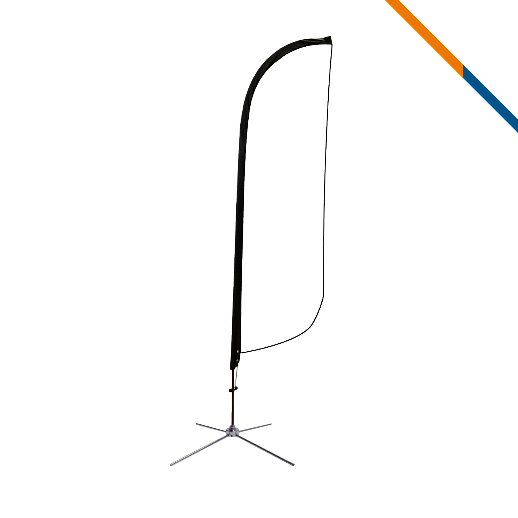 10' Sevi Single-Sided Feather Flag 5