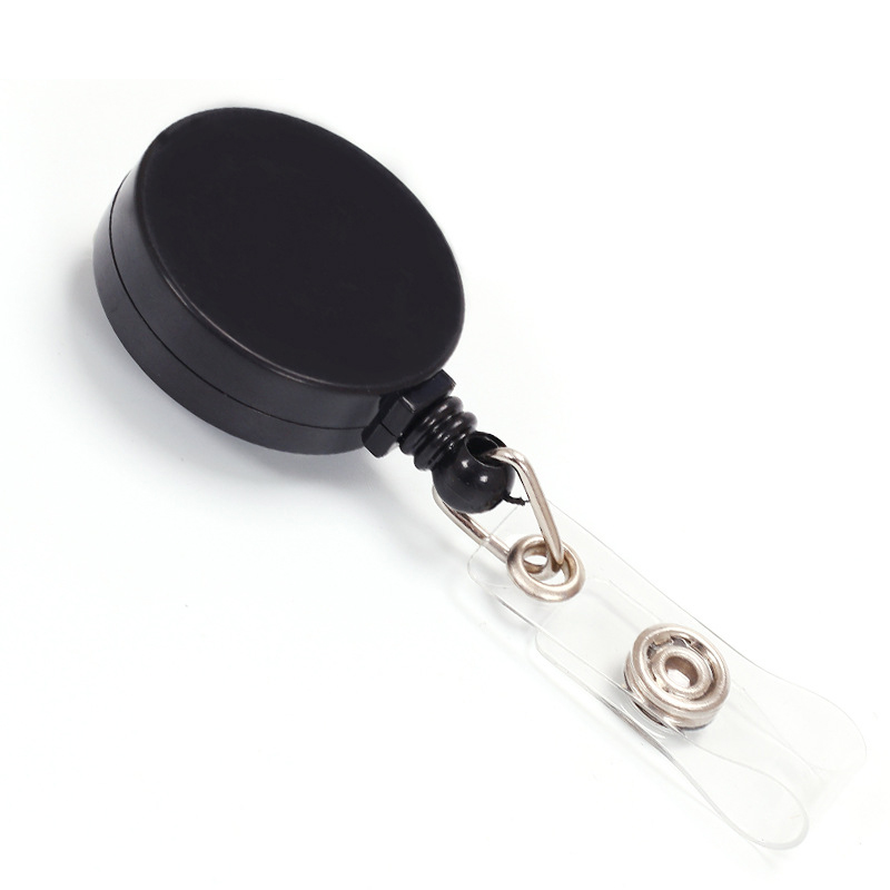 Retractable Badge Reel with Metal Clip 4