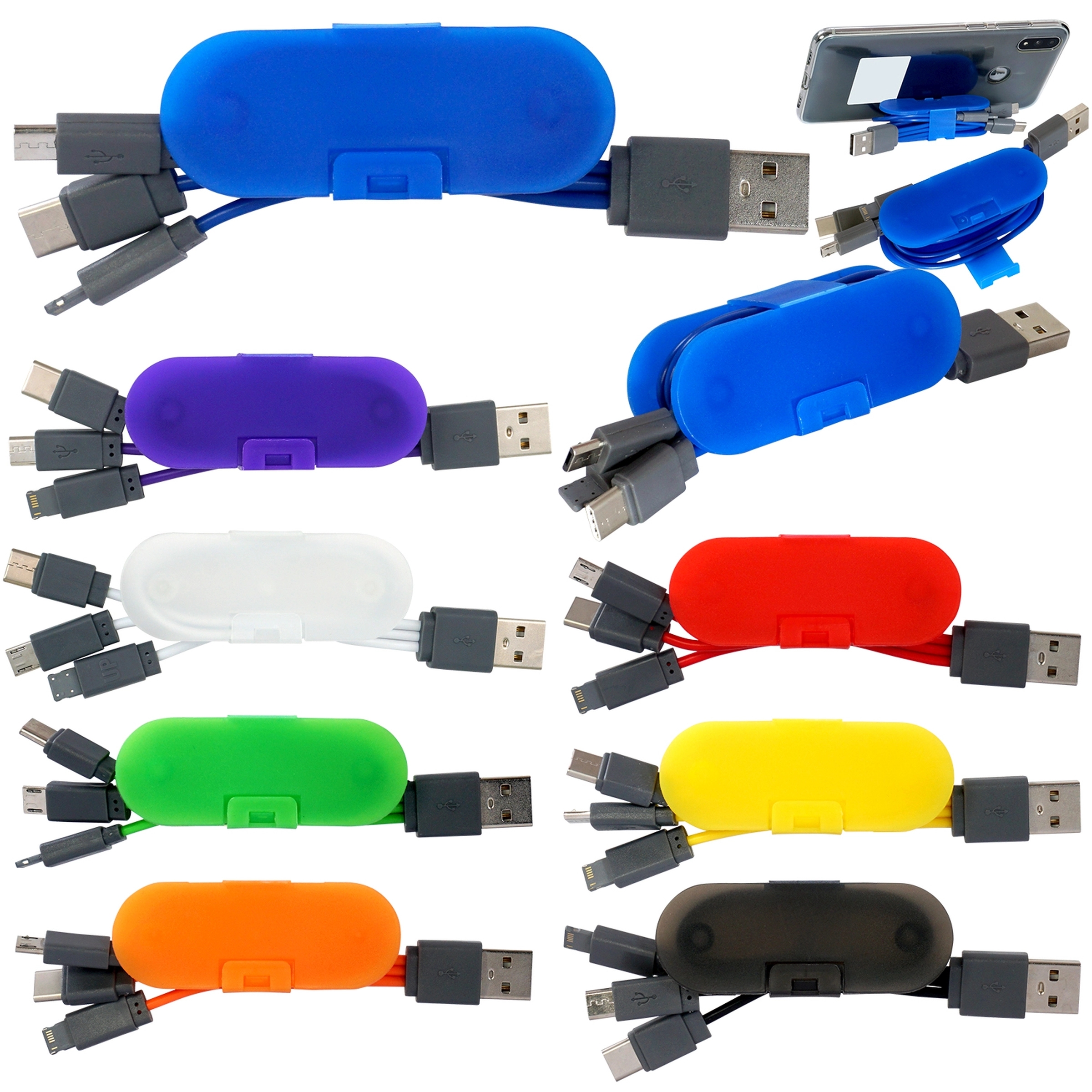 Cable Wrap Phone Stand 4