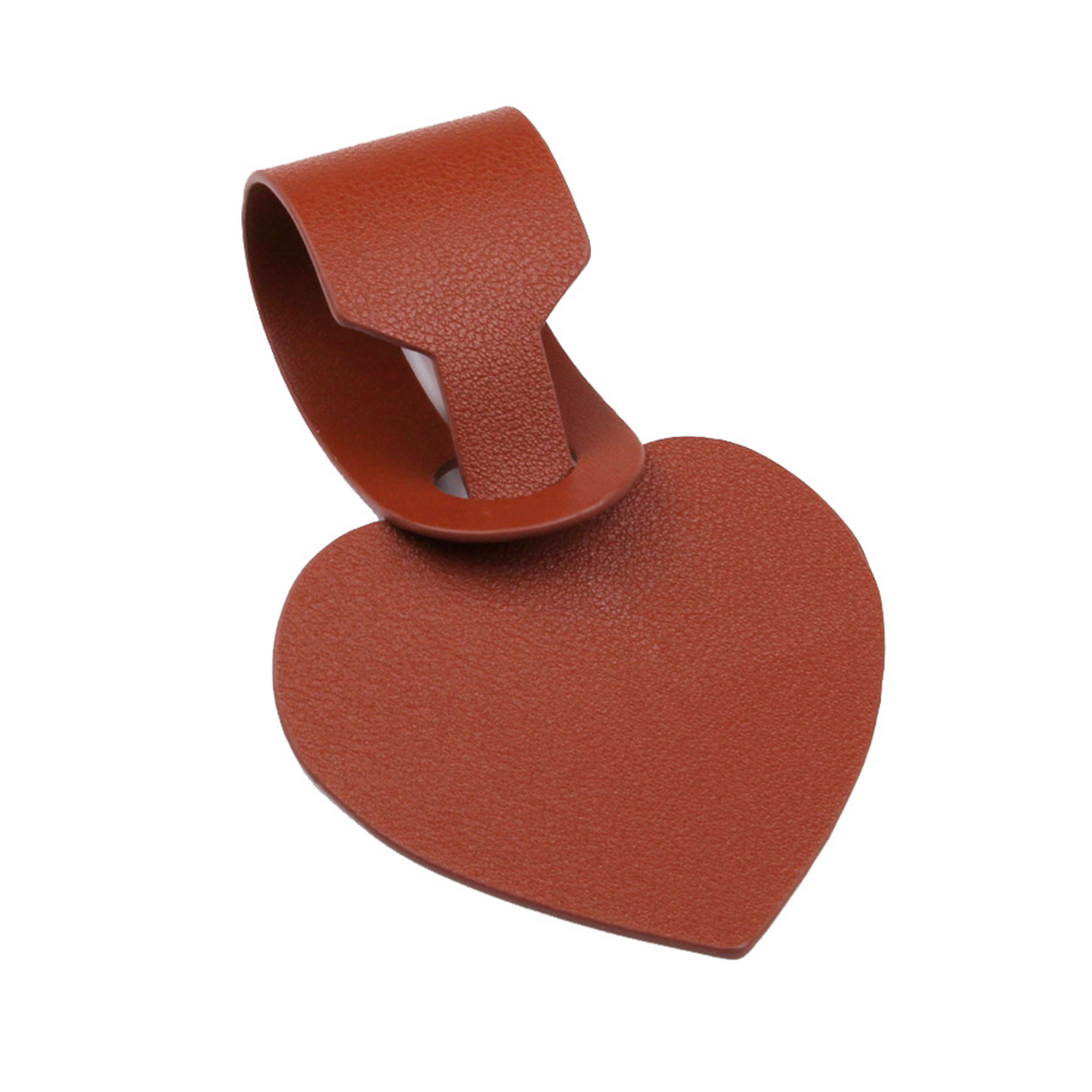 Heart Shaped PU Leather Luggage Tags 7
