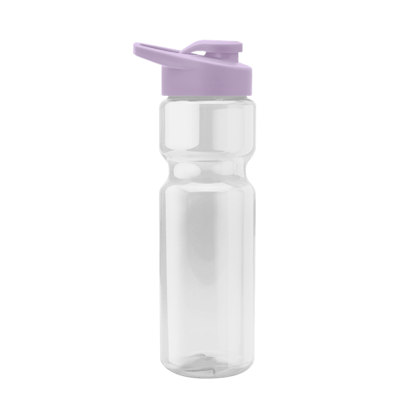 Blazer 28oz Transparent Bike Bottle w/Drink-thru Lid 167