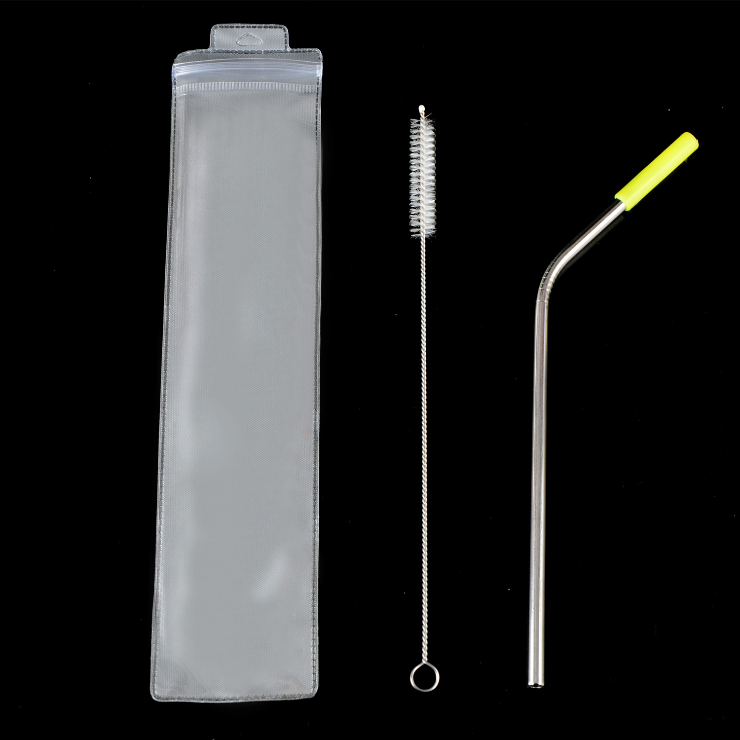 10 1/2"L 1/2"Dia Stainless Steel Straws 3